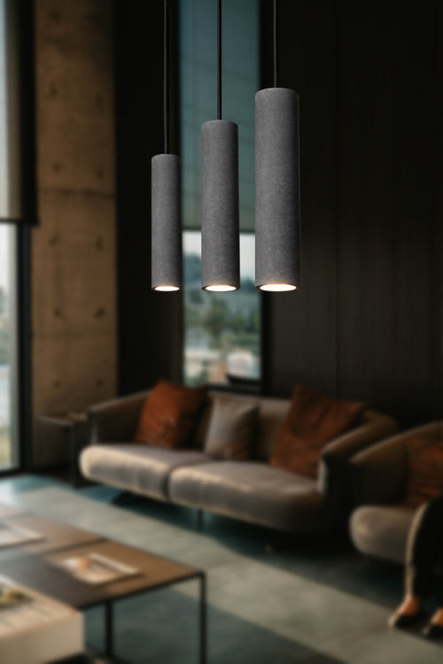 Homiqo GRAY – Betonowa lampa wisząca B+B