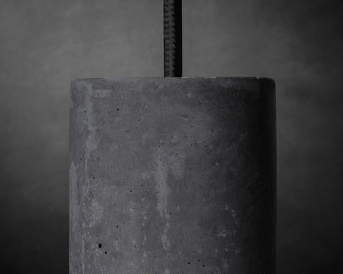 Homiqo GRAY – Betonowa lampa wisząca B+B