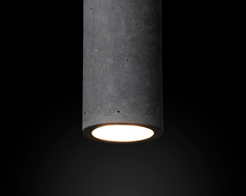 Homiqo GRAY – Betonowa lampa wisząca B+B